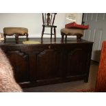 oak blanket chest