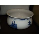Chinese blue and white pot ( Excellent condition )