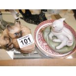 Beswick cat etc