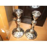 plated candlesticks