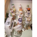 Doulton snowman figures