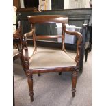 2 carver chairs