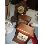 3 mantle clocks