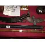 Opium pipe. Truncheon\gurkha rifles\military stick\gurkha knife\arabian knife