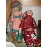 Antique dolls x 2