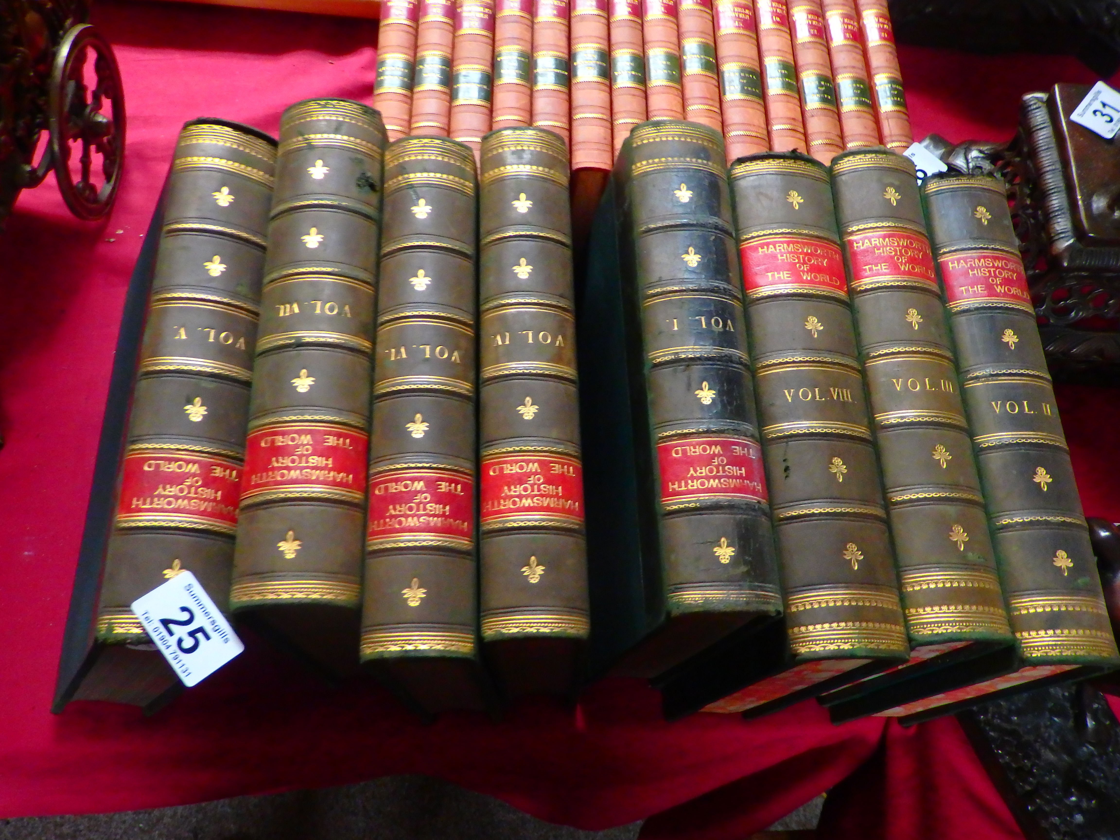 Harmsworth History of the World vols I - VIII