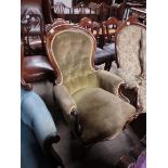 Victorian armchair