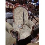 Victorian armchair