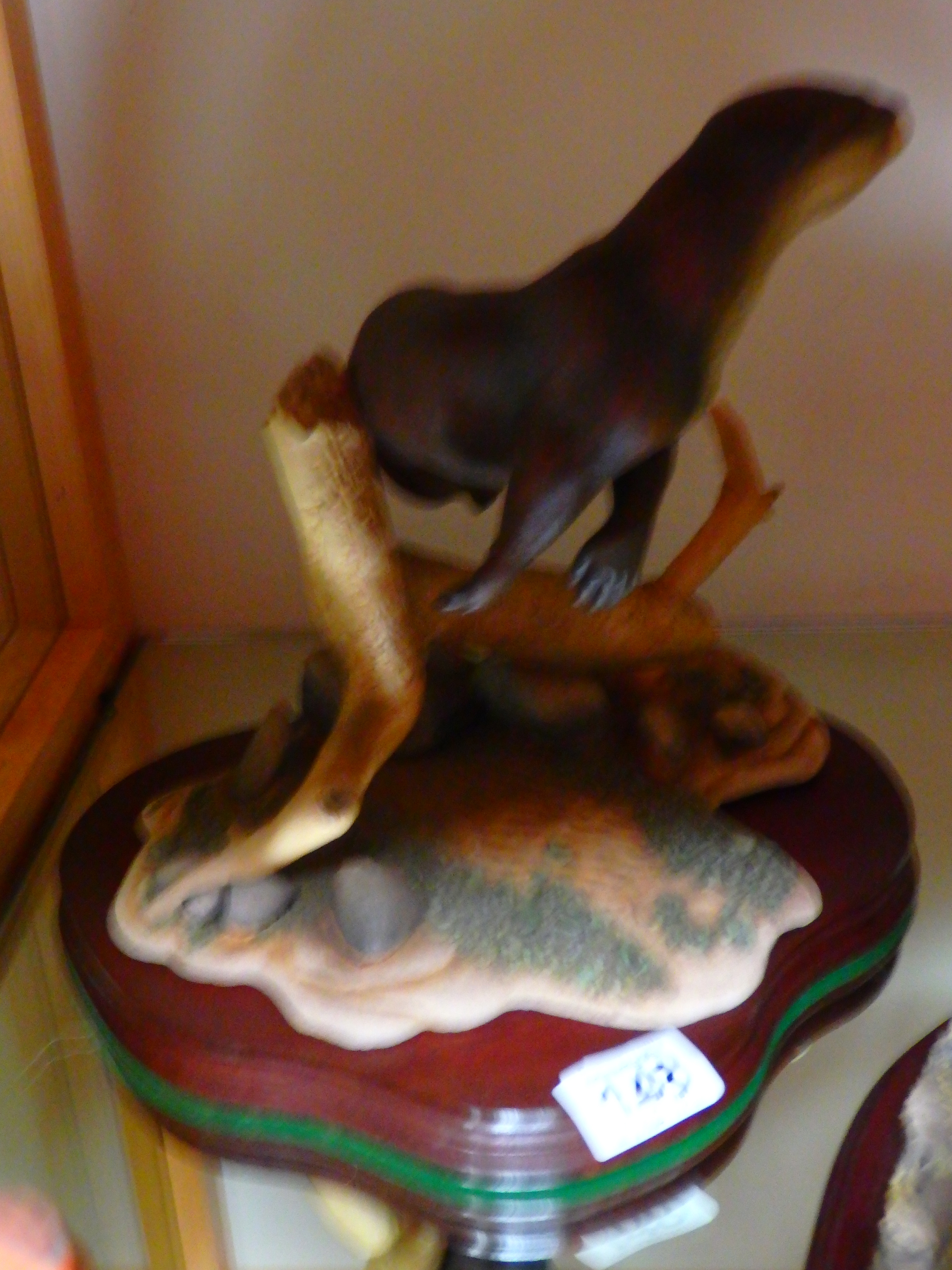 Border fine art Otter figure