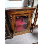 Antique walnut and marquetry cabinet