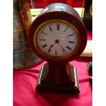 Edwardian Inlaid Mantle Clock