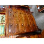 Georgian mahogany 5 height chest
