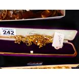 9ct Gold charm bracelet (38 grams)