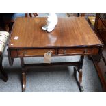 Georgian mahogany sofa table