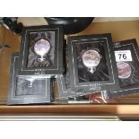 5 x Glory of steam pocket watches
