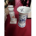 Meissen vases x 2