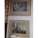2 x Russell Flint signed prints