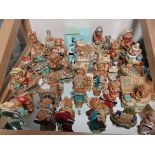 Collection of Pendelfin figures