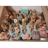 Collection of Pendelfin figures