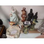 Beswick, coalport items etc