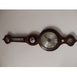 Rosewood banjo barometer