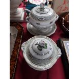 Minton Orion tureens and plates
