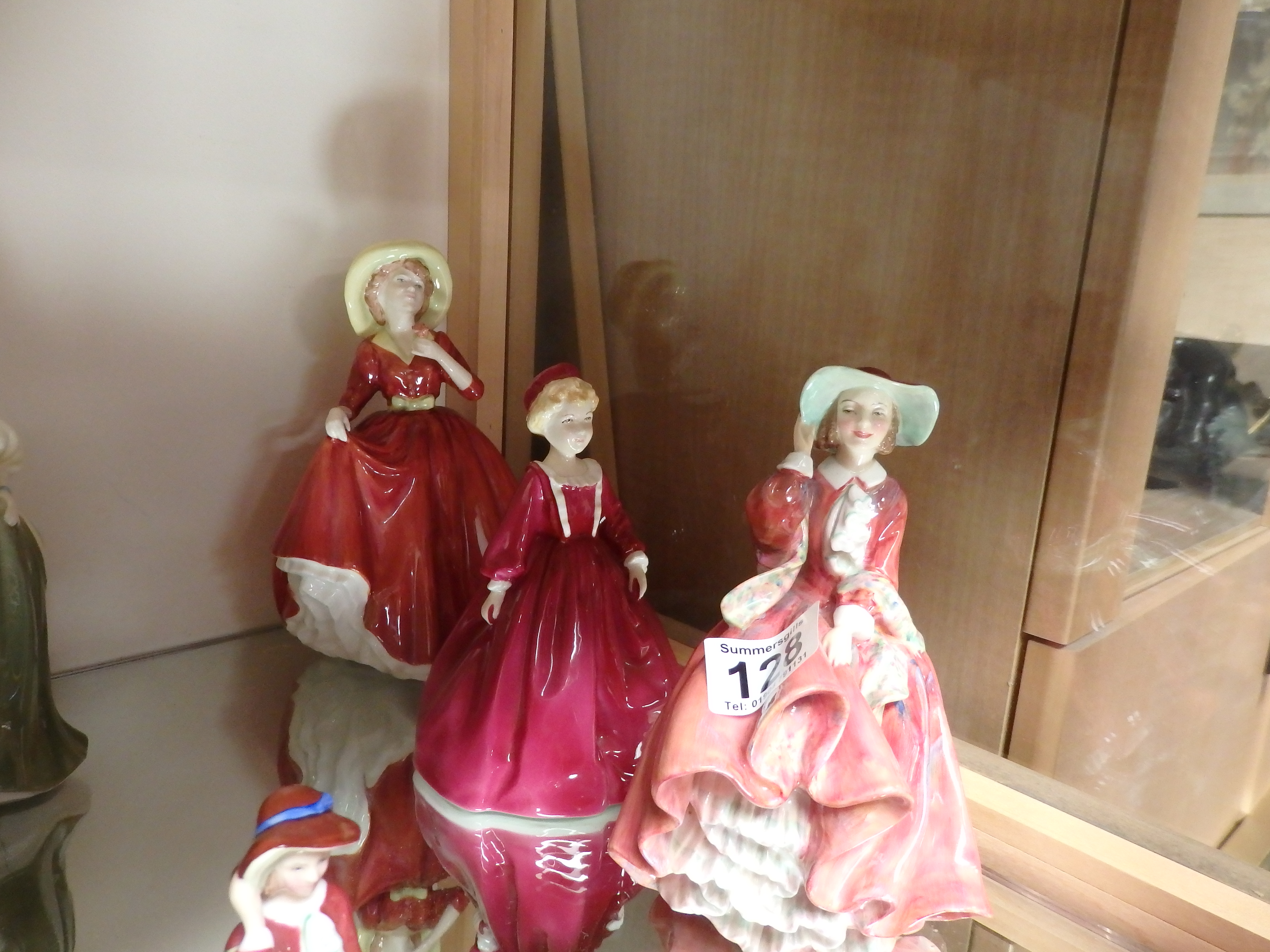 Royal Doulton figures x 3