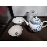 Early Blue and white items