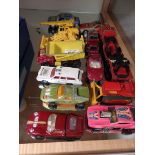 Matchbox cars etc