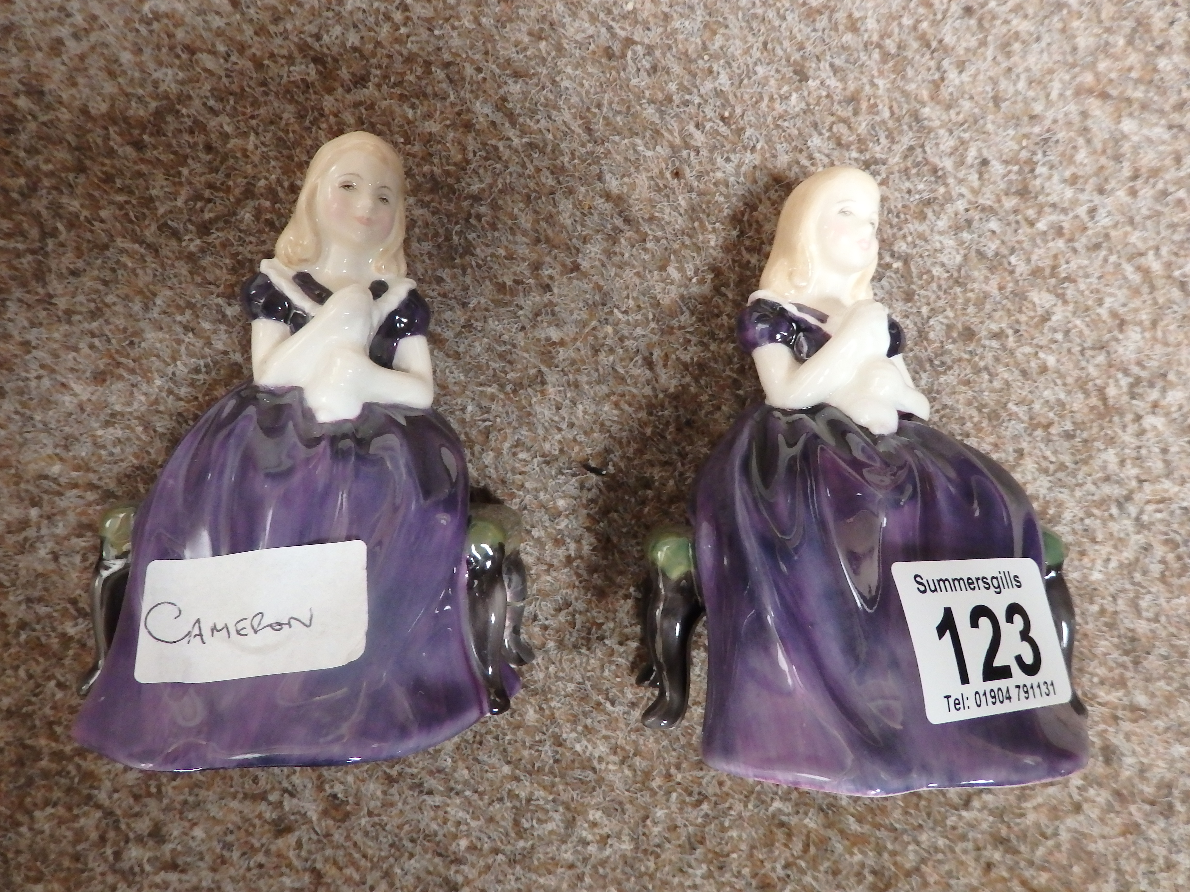 Royal Doulton figures x 2