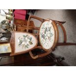 Edwardian inlaid chair