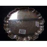 Silver salver (570 grams)