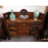 Art Nouveau mahogany sideboard (G White Edinburgh)