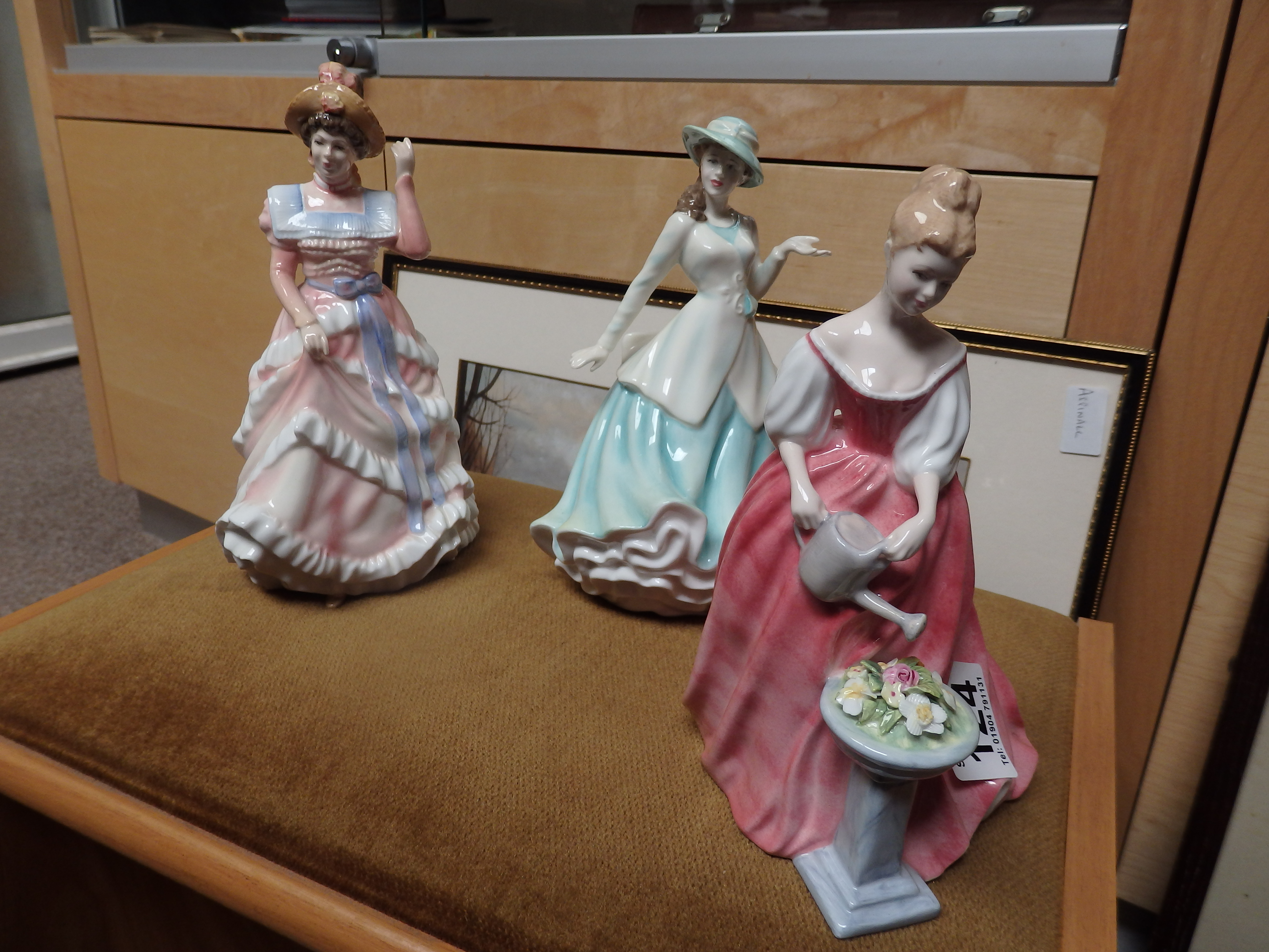 Royal Doulton figures x 3