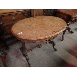 Victorian Walnut Loo table