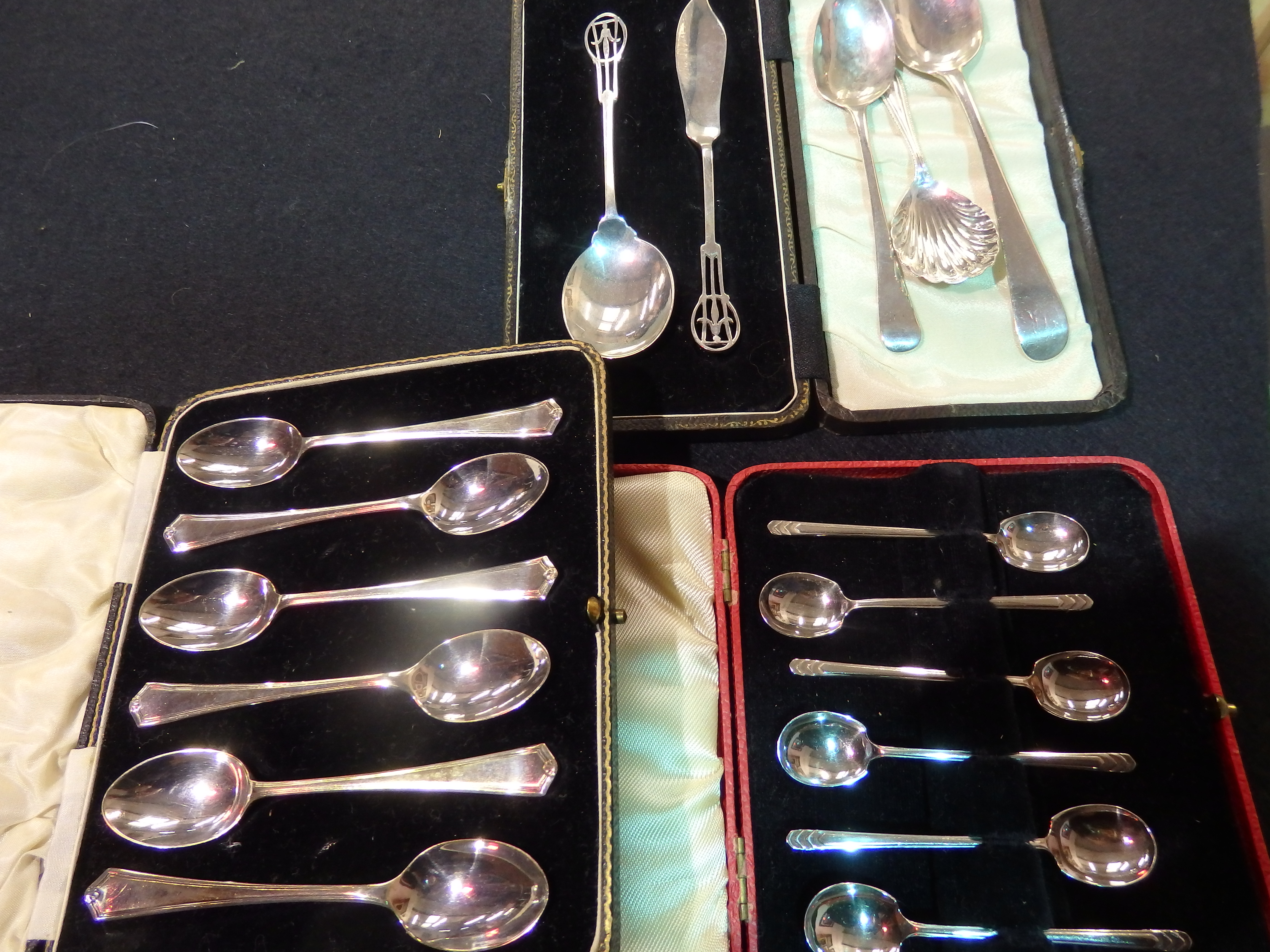 Silver and plated cutlery