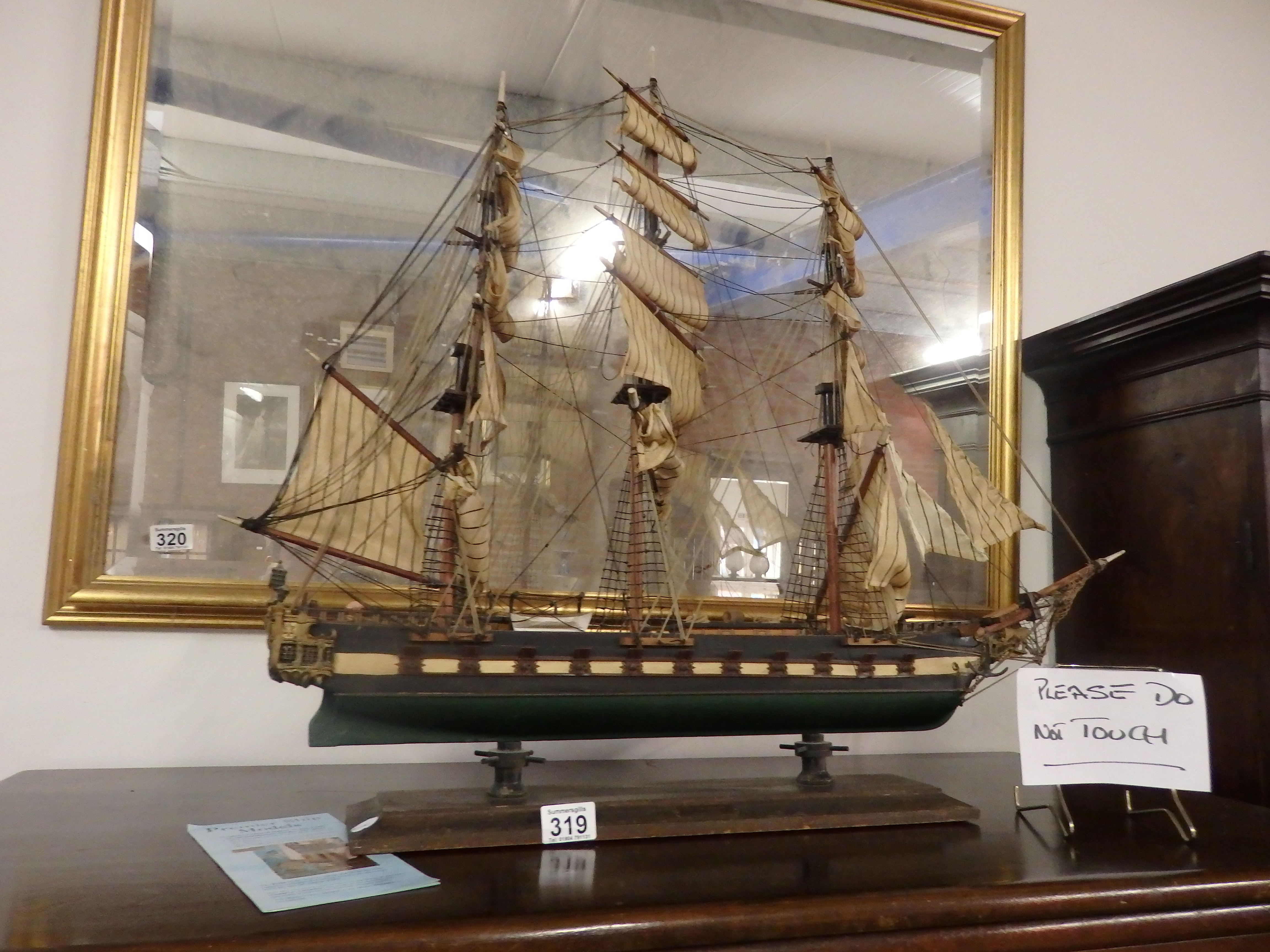 Model of ship