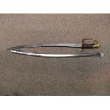 a USA sword and scabbard marked pluribus 43" long