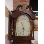 Oak 30hr longcased clock