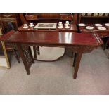 Oriental hall table