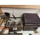 A full set of 100 First world war Stereoscopic cards and Great war realistic travels card + viewer.
