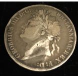 AN 1821 GEORGE IV CROWN Having a George & The Dragon design. 5199/BG919137/6