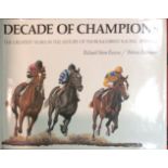 DECADE OF CHAMPIONS, 1970 - 1980, A LARGE HARDBACK SPORTING BOOK 'The Greatest Years in the