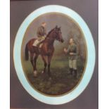 SUSAN CRAWFORD, A 20TH CENTURY LIMITED EDITION SPORTING PRINT Of Lester Piggot and Vincent O'