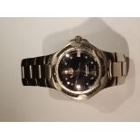 TAG HEUER, KIRIUM, MODEL WL1110, PROFESSIONAL 200M, A STAINLESS STEEL WRISTWATCH On an integral