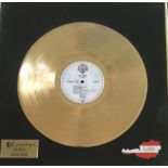 BEE GEES, 'E.S.P.', GOLD DISC 25,000 units sold.