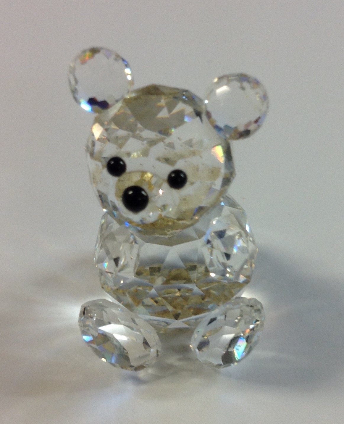 SWAROVSKI CRYSTAL, A LARGE KRIS BEAR Designer Max Schreck, introduced 1982, discontinued 1995,