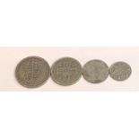 A QUANTITY OF PRE 1947 HALF SILVER COINS Including approx 170 half crowns, 164 florins, 170