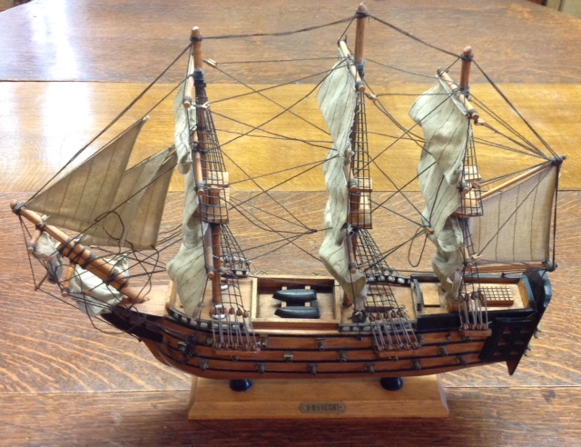 TWO VINTAGE MODEL SHIPS To include H.M.S. Victory and the clipper, Great Republic. - Image 2 of 2