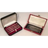 A SET OF MID 20TH CENTURY STERLING SILVER PROPELLING BRIDGE PENCILS Each representing suites of